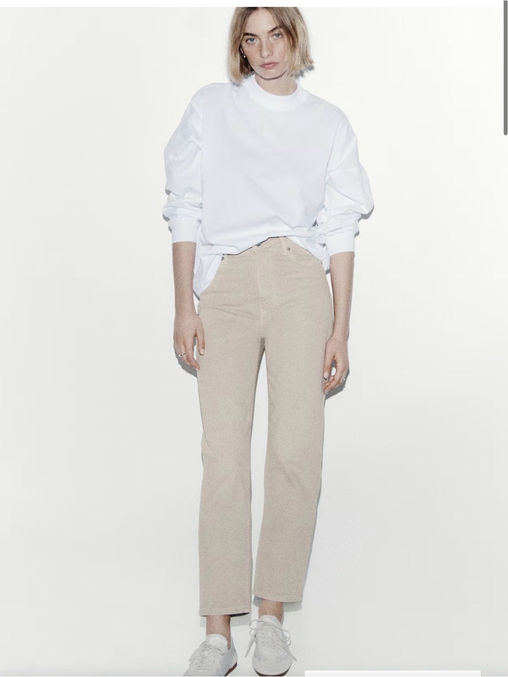 H&M MOM SLIM-FIT HIGH-WAIST ANKLE JEANS Size US10. NWT